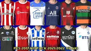 PES 2017 New Kitpack season 2021-2022 V2 HD