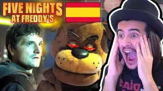 REACCIONO al DOBLAJE ESPAÑOL OFICIAL del TEASER TRÁILER de la PELÍCULA de FNAF | GG Games