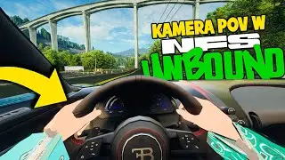 KAMERA Z PIERWSZEJ OSOBY W NFS UNBOUND PL 🤯 TEST MODYFIKACJI 😍