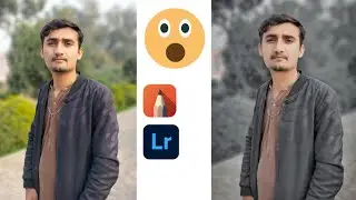 BLACK AND WHITE TONE EFFECT PHOTO EDITING || NEW LIGHTROOM PHOTO EDITING 2023 || FACE SMOOTH