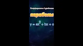 Уравнение параболы 