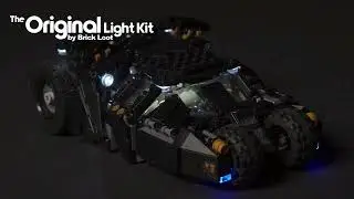 LED Light kit for Batmobile Tumbler Scarecrow Showdown 76239