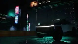 Cyber City Game Environment UE5