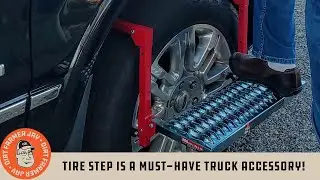 Tire Step is a Must-have Truck Accessory!