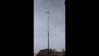 Ветрогенератор на базе автомобильного со сдвоенным статором.