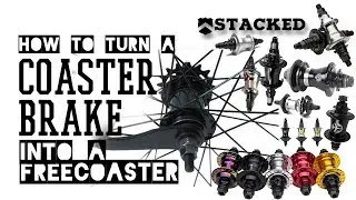Bmx mods how to make a coaster brake wheel into freecoaster wheel for free