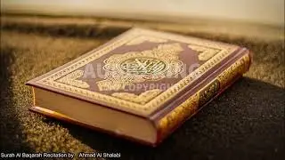 Ahmad Al Shalabi - Surah Al Baqarah |[Vlog No Copyright]🎧|AK|Audio King|