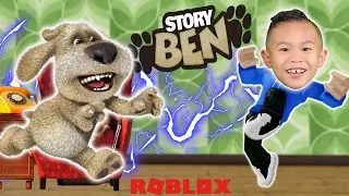 Talking Ben Story On Roblox! Good & Bad Ending