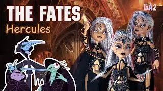 Hercules - Fates - Halloween Monster High OOAK Custom Doll Tutorial