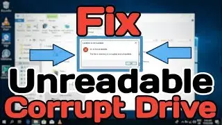 Fix: The file or directory is corrupted and unreadable_2020