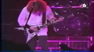Megadeth 95 Rock Express M6 (28 july '95)