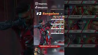 My top five legends on Apex Legends Mobile 