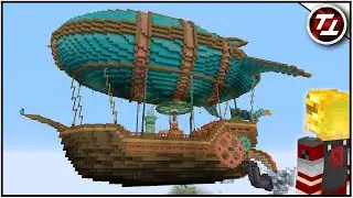 Let's Build a Steampunk Airship! - Hermitcraft 10 #16