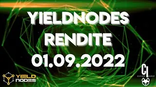 Yieldnodes Rendite - 01 September 2022