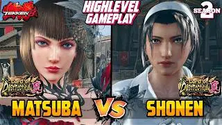 T8 – MATSUBA (Anna Williams) vs SHONEN (Jun Kazama) – Tekken 8 High Level Gameplay