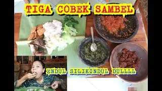 MUKBANG SAMBEL TERASI & SAMBAL BAJAK MANTEP BANGET