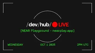 DevHub Live: Building NEAR smart contracts in the browser with NEAR Playground