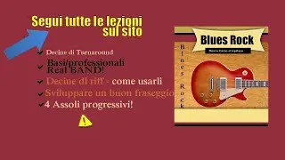 20 LEZIONI DI CHITARRA BLUES +5 ASSOLI DI CHITARRA