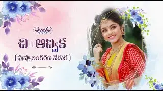 Half Saree Ceremony Invitation Video Telugu | Half Saree Invitation template | AfterFX Templates