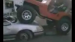 willys jeep vs car