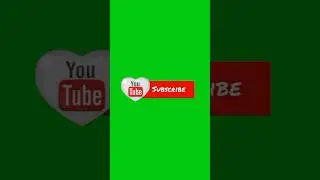 Subscribe Button Green Screen New ✅#shorts #subscribebuttongreenscreen #subscribebutton