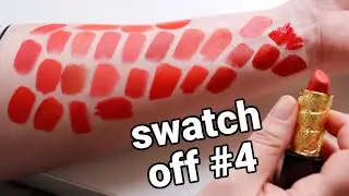 Project Apocalips SWATCH OFF part 4 - red lipsticks