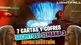 NUEVOS COFRES Y 7 CARTAS ESPIRA SAVATHÛN! Destiny 2 Lightfall
