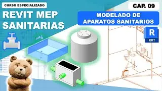 09. Modelado de Aparatos Sanitarios - Tutorial Revit MEP 2024 (Cap.09) | IngeniosoTV