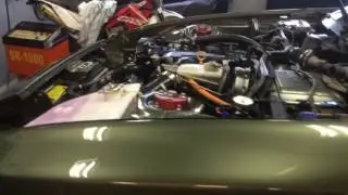 First start 924 turbo Restomod Audi AAN 5 cylinder 20v turbo conversion