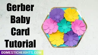 Gerber baby card tutorial