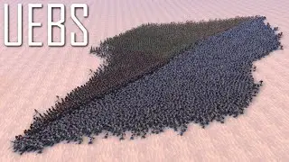 4000 гномов vs 6000 зомби и скелетов! Ultimate Epic Battle Simulator (Ультимейт Эпик Батл Симулятор)