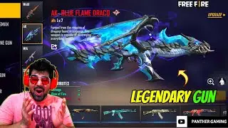 BLUE FLAME DRACO AK RETURN | FREE FIRE NEW EVENT | DRACO AK MAX UPGRADE
