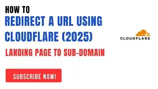 How to Redirect a URL Using Cloudflare (2025) | Simple 301 Redirection Tutorial