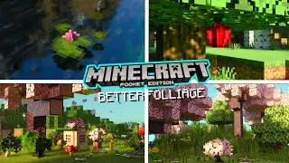 Better Foliage Mod For Minecraft Pe