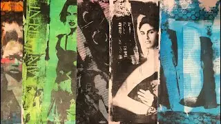 Gelli Plate Image Transfer Class 1 For Beginners