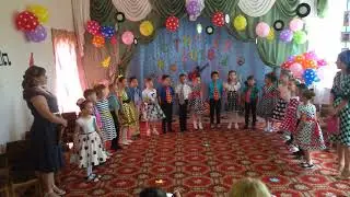 Выпускной в детском саду.Маленькие звездочки