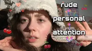 Rude, Rich British Girl in the Back of the Class Plays With Your Hair 🎀 Personal Attention ASMR