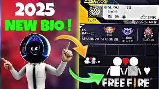 2025 New Bio Code Free Fire|| Free Fire Flower Bio Code || Free Fire Stylish Bio #ffbio 🌺