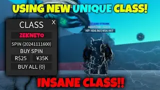 Using the new Unique Class with Super Rebirth!! | A Hero's Destiny