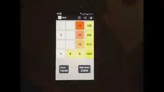 a 2048 snake