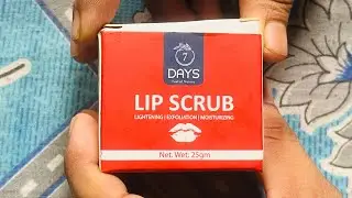 7 Days Lip Scrub Review & Uses #7days #lipscrub #lipcare