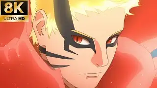 Baryon Naruto vs Isshiki 4K/8K - Boruto Full* Fight