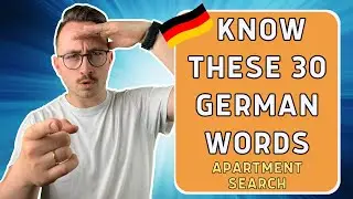 30 Must-know Words For Apartment Hunting In Germany - Make It Easy With A Native German!