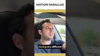 Motion Parallax - Depth Perception - Monocular Cues