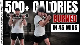 45 Min Boxing Workout | ALL STANDING | Strength Training At Home
