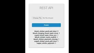 Object detection web app using Django REST API and YOLOv8