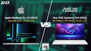 MacBook Pro 14 2023 vs Asus Zephyrus G14 2023