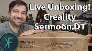 Creality Sermoon D1 Live Unboxing and Build