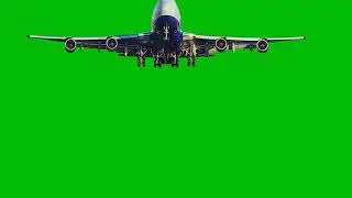 Aeroplane green screen