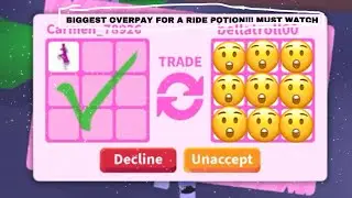 BIGGEST OVERPAY FOR A RIDE POTION! MUST WATCH